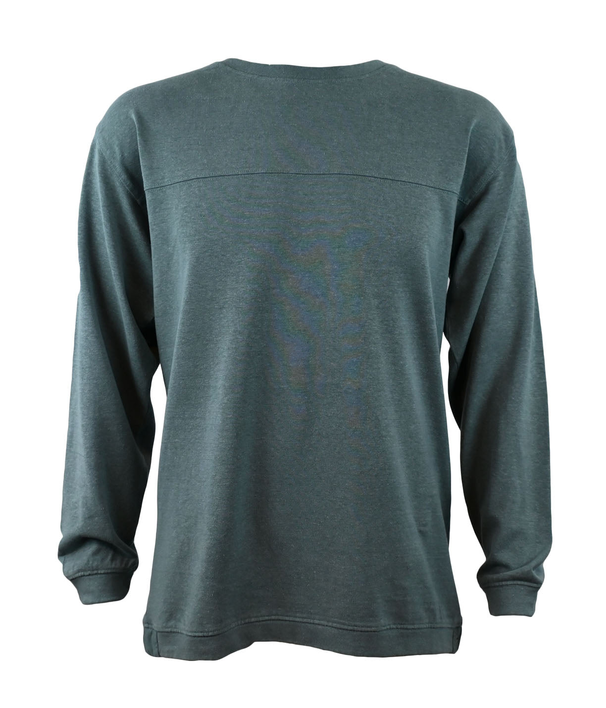 Generational Hemp Premium Shirt Long Sleeve. Eco-dyes. Dolphin blue. premium line Unisex.